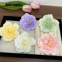 ราคา เซกินิว หัวดอกไม้ดอกโบตั๋น, กิ๊บติดผมดอกไม้ ทําเอง 9 ซม., เครื่องประดับผมประดิษฐ์ผ้าไหม อิน ตกแต่งบ้าน (48752127420)