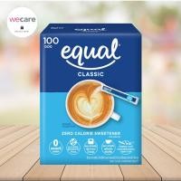 ราคา Equal Classic กล่อง 100 ซอง อิควล คลาสสิค ชนิดผง ให้ความหวานแทนน้ำตาล (21360285105)