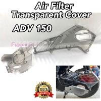 ราคา HONDA ADV150 ฝาครอบกรองอากาศ CVT ฝาครอบ TRANSPARENT SMOKE / CLEAR ADV 150 (42574543096)
