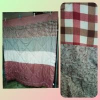 ราคา ผ้าห่มนวม ปูรองนอนได้ คลุมเตียงได้ค่ะ 5.5 ฟุต มือสอง(ทำความสะอาดแล้วค่ะ) (12065549133)