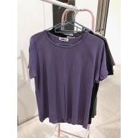ราคา เสื้อคอกลมแขนสั้น ผ้าเรย่อนสแปนเด็กซ์เกรดพิเศษผ้านุ่มมากๆทรงสวยใส่บายอก42-46ความยาว25(นางแบบใส่แบบจริง) (11895105150)