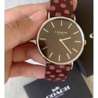 ราคา Coach (No.18) Perry Floral Calfskin Ladies Watch (8917694842)