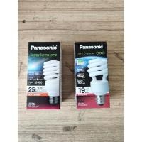 ราคา หลอดทอร์นาโด หลอดไฟ หลอดประหยัดไฟ PANASONIC พานาโซนิค ขนาด 19W และ 25W แสงเหลือง วอมไวท์ (20066511446)