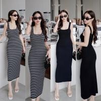 ราคา เดรสไหมพรมสายเดี่ยวใหญ่ เดรสไหมพรมเข้ารูปสวยมากกก (23375991345)