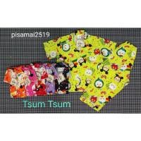 ราคา ชุดนอนเด็กลาย Tsum Tsum แขนสั้น-ขายาว ลิขสิทธิ์แท้ (11033048009)