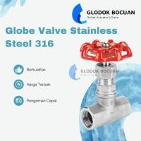 ราคา 2" Globe Valve สแตนเลส 316 ขนาด 2" นิ้ว (53150725503)