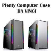 ราคา CASE (เคสเกมมิ่ง) PLENTY รุ่น DAVINCI ATX Gaming Case ไฟ RGB สวยๆ (4138137357)