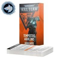 ราคา (GWพร้อมส่ง) KILL TEAM: Tempestus Aquilons Datacards (ENG) การ์ดประกอบการเล่นเกม (27821216756)