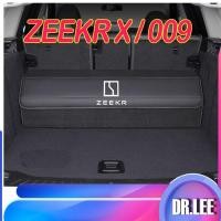 ราคา Ready ZEEKR X ที่จัดระเบียบหนังนิ่มท้ายรถ ZEEKR 009 กล่องเก็บของในรถยนต์ MWIO (43068232131)