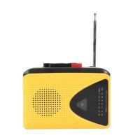 ราคา Musicalbase-th toniveent cassette พกพาไปยังเครื่องเล่น MP3 Mini Tape พร้อมฟังก์ชั่นการบันทึกวิทยุ FM AM ลำโพงในตัว 3.5 มม. แจ็คแจ็ค (43012524263)