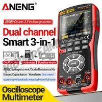 ราคา ANENG AOS03 Digital Oscilloscope มัลติมิเตอร์สัญญาณเครื่องกําเนิดไฟฟ้า Waveform เอาต์พุต 2 ช่อง 50MHZ (44009494964)