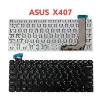 ราคา คียบอร์ดโน๊ตบุ๊ค KEYBOAD FOR ASUS X407 / x407M X407Uf X407Ub X407Ub A407Ub เป้นพิมพ์ ภาษา ไทย-อังกฤษ สีดำ THAI-US (22575584131)