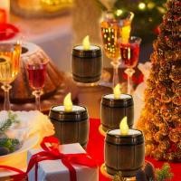 ราคา 6 ไฟเทียน ไฟ LED ตกแต่ง ไฟวันเกิดพลังงานแสงอาทิตย์สีเหลือง เทียนอิเล็กทรอนิกส์ ไฟคริสต์มาส ไฟอบอุ่น ตกแต่งงานเลี้ยงกลางค (20332326890)