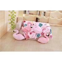 ราคา หมอนผ้าห่มนกฟลามิงโก้ (1379138947)