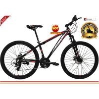 ราคา จักรยานเสือภูเขา 27.5" Comp LEOPARD (สีดำแดง) (2374976197)