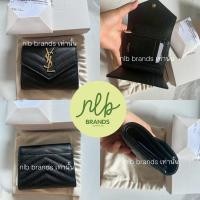 ราคา New! Ysl Tri Fold wallet Grain Leather* ✅พร้อมส่ง (42165118522)