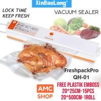 ราคา MESIN FreshpackPro QH-01 XinBaoLong เครื่องซีลสูญญากาศอาหารแบบพกพา (9444463231)