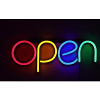 ราคา ป้ายไฟติดหน้าร้าน ป้าย open Size: 40x15cm ป้ายเปิดร้าน LED ป้ายไฟ แสง4สี ป้ายไฟLED ป้ายไฟcoffee ป้ายไฟหน้าร้าน ป้ายไฟตัว (18684727239)