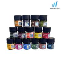 ราคา สีน้ำผสมเทียน สีเข้มข้นสำหรับทำเทียน สีชัด สีสด ใส่ผสมเพียงปลายไม้จิ้มฟัน ใช้ทำเทียนหอม เกรดพรีเมี่ยม ขนาด 1ml (20609115890)
