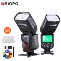 ราคา Triopo TR-988 TTL HSS กล้องซิงค์ความเร็วสูง Speedlite แฟลชสําหรับ Canon และ Nikon 6D 60D 550D 600D D800 D700 กล้องดิจิตอล SLR (26767666059)
