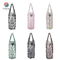 ราคา อีมีเรย์ ถ้วยน้ําถุงตาข่าย,สานคู่มือขวดน้ําปก,แบบพกพาเชือกฝ้ายมือทอสามารถระงับถ้วยแขนสําหรับกีฬาตั้งแคมป์อุปกรณ์ (26242855113)