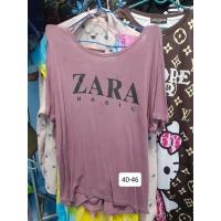 ราคา เสื้อยืดสาวอวบอ้วน ผ้าร่องเรย่อน (22150664408)