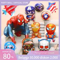 ราคา ลูกโป่งฟอยล์จัมโบ้มหัศจรรย์1ชิ้นตัวละครซูเปอร์ฮีโร่เดอร์แมนไอรอนแมนฮัลค์กัปตันอเมริกาตัวละคร/ซูเปอร์ฮีโร่ยืนลูกโป่งสําหรับเด็กตกแต่งวั (44276548675)