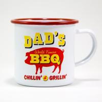 ราคา DAD'S BBQ Enamel Mug - ถ้วยน้ำอีนาเมลขนาด 7 ซม. (3443390179)