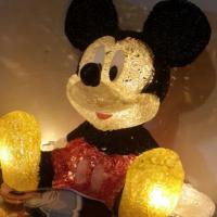 ราคา โคมไฟมิกกี้เมาส์ LED TABLE ICE CRYSTAL (109075767)