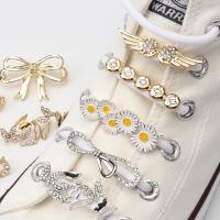 ราคา เชือกผูกรองเท้าตกแต่ง 1 ชิ้นสำหรับรองเท้าผ้าใบคลิปเพชรมุกสำหรับเด็กผู้หญิง (14982681122)