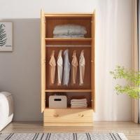 ราคา บันทึกห้องนอนไม้เนื้อแข็งประตูเดียวตู้เสื้อผ้าตู้เสื้อผ้าทารกพาร์ทเมนท์ขนาดเล็กสนตู้เสื้อผ้าครัวเรือนเด็กเด็กระเบียง 4ออร์ส (51650997400)