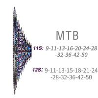 ราคา ❥ ZTTO MTB จักรยาน12v 11/12ความเร็ว9-46T 9-50T Freewheel เฟืองเหล็ก K (29773680318)