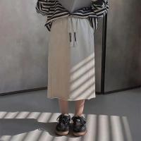 ราคา กระโปรงเอวสูงสไตล์ใหม่ปี 2024 สีดำ ความยาวระดับกลาง เหมาะสำหรับฤดูใบไม้ผลิและใบไม้ร่วง (57751050659)