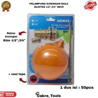 ราคา BRASS FLOAT BALL BLISTER 1/2", 3/4" INCH FLOATING TANK TOWER FLOAT BRASS VALVE (50250893836)