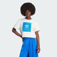 ราคา adidas ไลฟ์สไตล์ เสื้อยืด KSENIASCHNAIDER Originals Label ผู้หญิง สีขาว IW5662 (28506840772)