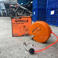 ราคา (จัดส่งจาก TANGERANG) Air Compressor HOSE reel - Air HOSE RELL Hanging Compressor HOSE รอกบ้านอัตโนมัติ 8M ม้วน BRANCH - HOSE (42405708869)
