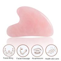 ราคา พร้อมส่ง | กัวซา โรสควอตซ์ Gua Sha Rose Quartz หินนวดหน้า แท้ 100% (3759389251)