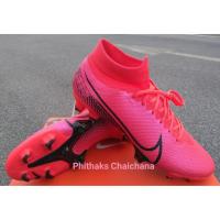ราคา รองเท้าฟุตบอล Nike Mercurial Superfiy 7 Pro FG รองท็อปของแท้ 100% (6446043744)