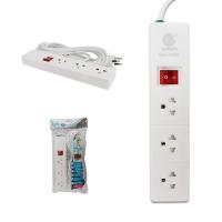 ราคา iwachi ปลั๊กไฟ 1 สวิตซ์ 3 ช่อง สายไฟยาว 5 เมตร 3 เมตร IWC-N-T1030 (5075522347)