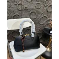 ราคา MiuMiu7569 กระเป๋าถือ Classic Bow สีดํา (43075646686)