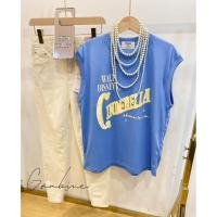 ราคา เสื้อยืดสกีนลายCinderella tee เสื้อยืดสกรีน ซินเดอเรล่า สีฟ้า (11105456183)