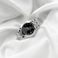 ราคา Used like new Gucci 5500M Black Dial Diamonds 11P Time-Date Swiss Made (27171644948)