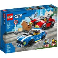 ราคา LEGO City 60242 (กล่องมีตำหนิเล็กน้อย) Police Highway Arrest ของแท้ (13267022204)