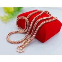 ราคา สร้อยคอนากสี่เสาร์#สร้อยคอนากน้ำหนัก3บาทไม่ลอกไม่ดำ (17764868157)