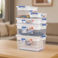 ราคา (ราคาต่อใบ) กล่องเก็บของอเนกประสงค์ ความจุ 1.7-10 ลิตร Keyway รุ่น EQ-01 , EQ-02 , EQ-03 , EQ-04 และ EQ-05 (29090066052)