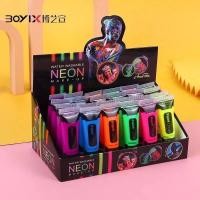 ราคา สีเรืองแสง บอดี้เพ้นท์ ยกกล่อง body paint 10ml สีนีออน สีสะท้อนแสง สีทาตัวเรืองแสง Glow In The Dark Neon Fluorescent (27269523395)