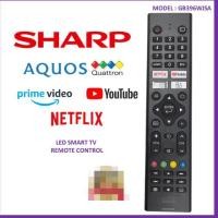 ราคา ใหม่ GB396WJSA สําหรับ Sharp LCD TV Remote 2T-C50DF1I 2T-C42DF1I 2TC32DF1I GB396WJSA Sharp Aquos Netflix Youtube สมาร์ททีวีระยะไกล (27388335715)