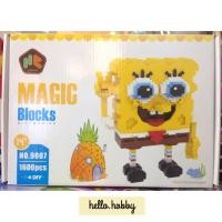 ราคา ตัวต่อนาโนบล็อก สพันจ์บ๊อบ HC MAGIC 9007 จำนวน 1,600 ชิ้น สินค้าน่ารักน่าสะสม เลโก้ต่อได้ทั้งเด็กและผู้ใหญ่ (20270983844)