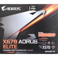 ราคา MAINBOARD (เมนบอร์ด) AM4 GIGABYTE X570 AORUS ELITE มือสอง ประกันไทย (25217762103)
