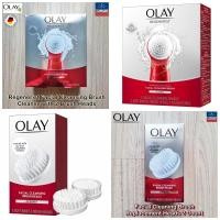 ราคา Olay® Regenerist Facial Cleansing Brush Cleanse with 2 Brush Heads แปรงทำความสะอาดผิวหน้า พร้อมหัวแปรง 2 หัว (14547155524)